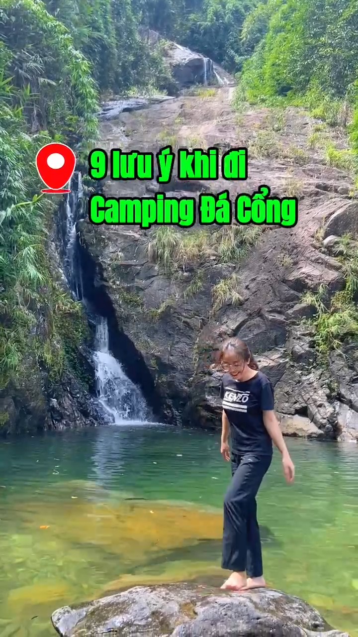 Lưu ý khi đi suối Đá Cổng - Thái Nguyên